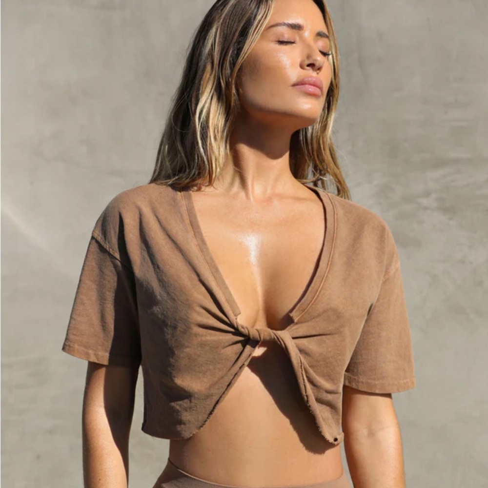 Joah Brown Twist Tee